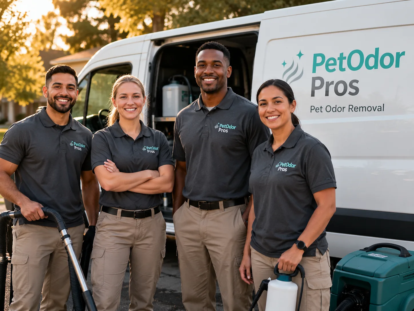 Pet Odor Removal team serving Curran, MI